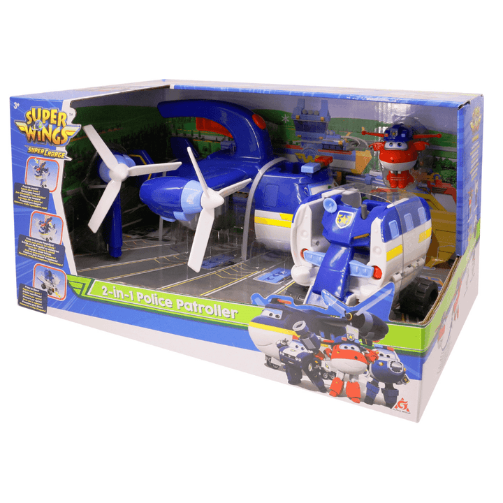 צוות השיטור 2 ב-1 - מטוסי על - צעצועים ילדים ודרקונים