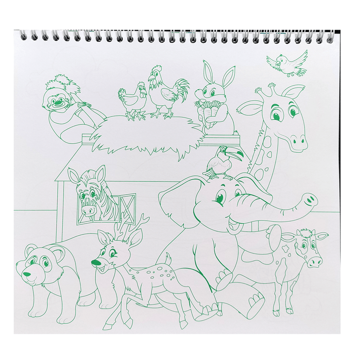 סט יצירה תיבת נח - צעצועים ילדים ודרקונים