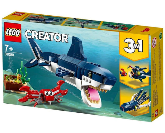 לגו 31088 יצורי הים העמוק - LEGO 31088 Deep Sea Creatures - צעצועים ילדים ודרקונים