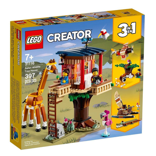 לגו קריאטור 31116 בית עץ בספארי 3 ב-1 (LEGO 31116 Safari Wildlife Tree House (Creator) - צעצועים ילדים ודרקונים