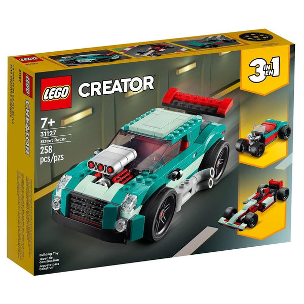 לגו קריאטור 31127 מכונית מירוץ רחובות (LEGO 31127 Creator Street Racer) - צעצועים ילדים ודרקונים