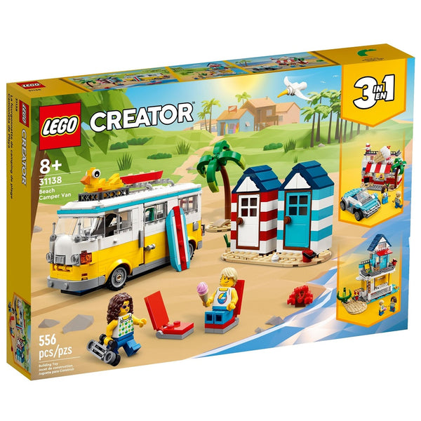 לגו 31138 קריאטור וואן חוף לקמפינג (Lego Creator 31138 Beach Camper Van)