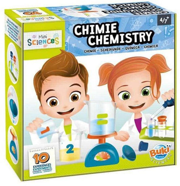 מיני מעבדת מדעי הכימיה מבית Buki france - צעצועים ילדים ודרקונים
