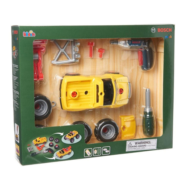 סט הרכבת ג'יפ 3 ב-1 לילדים - BOSCH - צעצועים ילדים ודרקונים