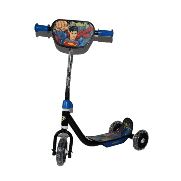 קורקינט 3 גלגלים סופרמן - ipop - צעצועים ילדים ודרקונים