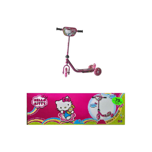 קורקינט 3 גלגלים פעוטות הלו קיטי - IPOP - צעצועים ילדים ודרקונים