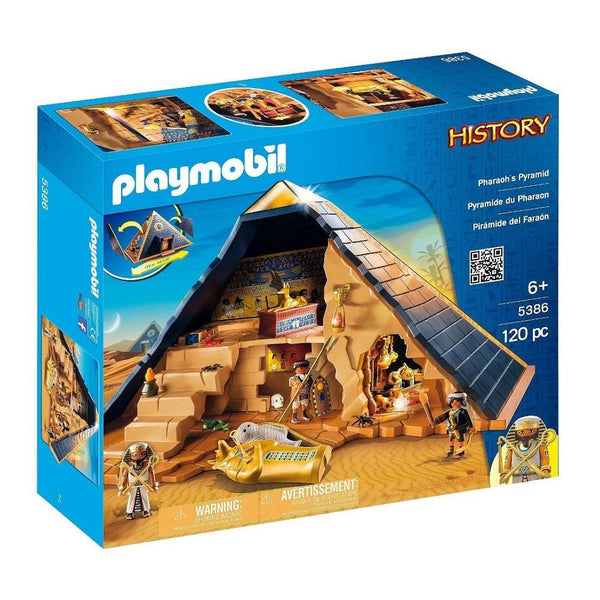 Playmobil פליימוביל 5386 הפרמידה של פרעה - 5386 - צעצועים ילדים ודרקונים