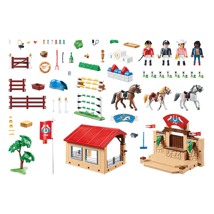Playmobil פלימוביל 70337 טורניר סוסים - 70337 - צעצועים ילדים ודרקונים