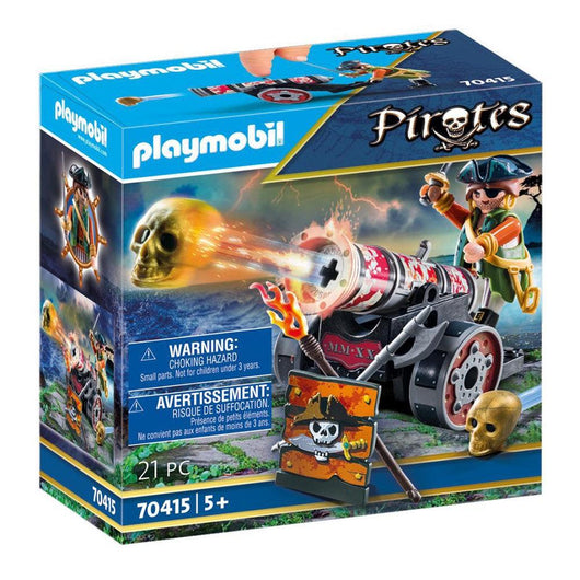 Playmobil פלימוביל 70415 פיראט ותותח - 70415 - צעצועים ילדים ודרקונים