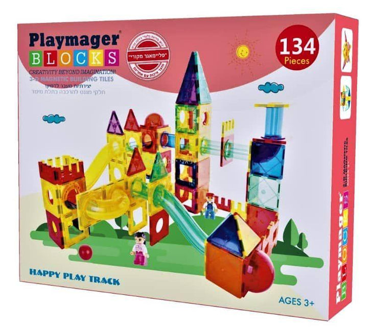 PLAYMAGER - פליימאגר לונה פארק 134 חלקים - צעצועים ילדים ודרקונים