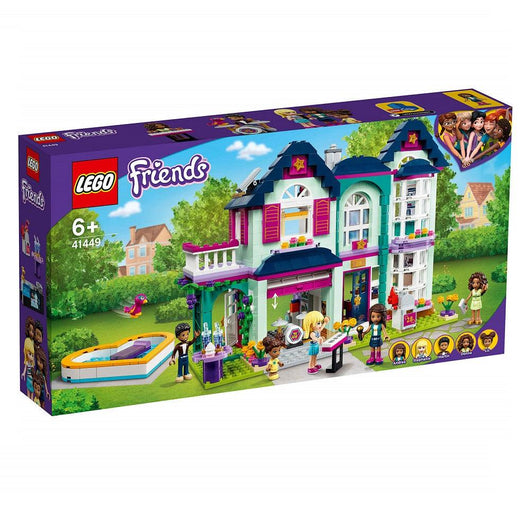 לגו חברות 41449 בית המשפחה של אנדראה - Lego Friends 41449 - צעצועים ילדים ודרקונים