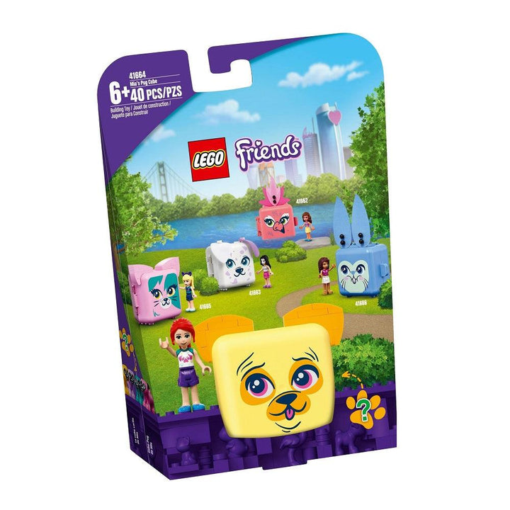 לגו חברות 41664 קוביית הפאג של מיה - Lego Friends 41664 Mia's Pug Cube - צעצועים ילדים ודרקונים