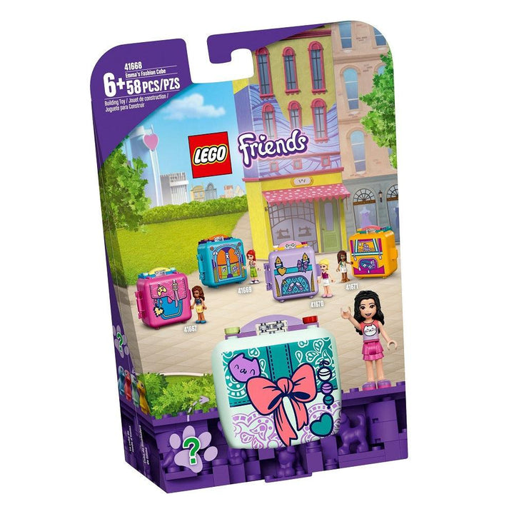 לגו חברות 41668 קוביית האופנה של אמה (Lego Friends 41668 Emma's Fashion Cube) - צעצועים ילדים ודרקונים