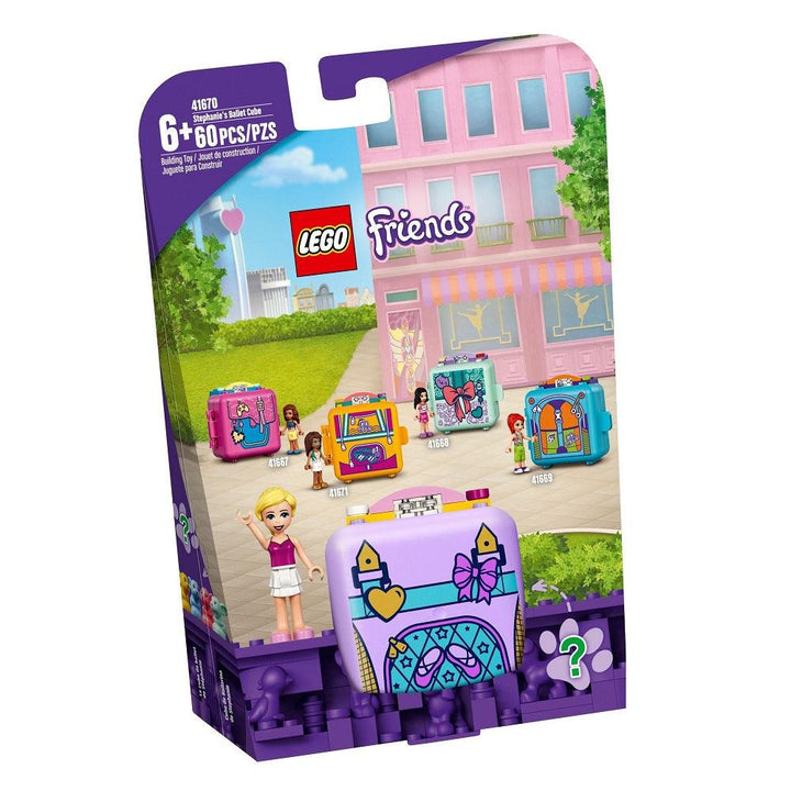 לגו חברות 41670 קוביית הבלט של סטפי (Lego Friends 41670 Stephanie's Ballet Cube) - צעצועים ילדים ודרקונים