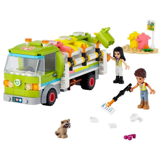 לגו חברות 41712 משאית מיחזור (LEGO 41712 Recycling Truck Friends) - צעצועים ילדים ודרקונים