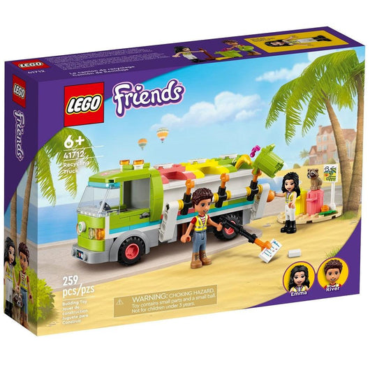 לגו חברות 41712 משאית מיחזור (LEGO 41712 Recycling Truck Friends) - צעצועים ילדים ודרקונים