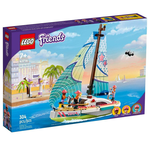 לגו 41716 הרפתקת השייט של סטפני (LEGO 41716 Stephanie's Sailing Adventure Friends) - צעצועים ילדים ודרקונים