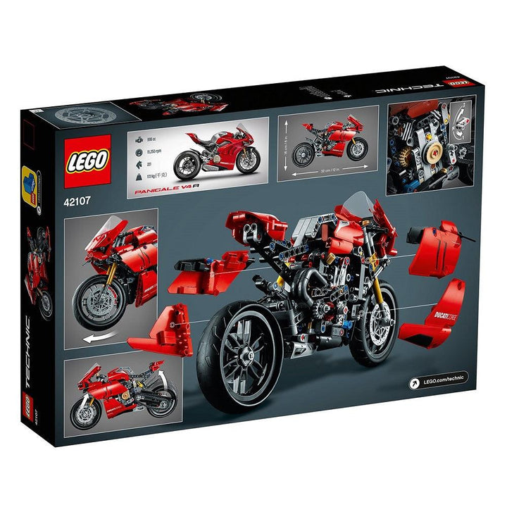 לגו 42107 דוקאטי טכניק - Lego 42107 Ducati Panigale V4 R - צעצועים ילדים ודרקונים