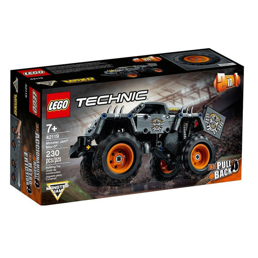 לגו טכניק 42119 רכב שטח מקס די - LEGO 42119 Monster Jam Max D (Technic) - צעצועים ילדים ודרקונים