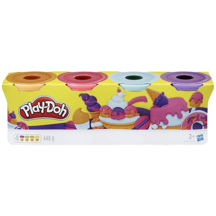 פליידו סט 4 בצקים 448 גרם- Play-Doh - צעצועים ילדים ודרקונים