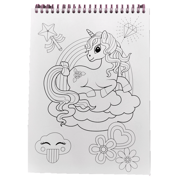 סט ציור ויצירה חד הקרן שלי - צעצועים ילדים ודרקונים