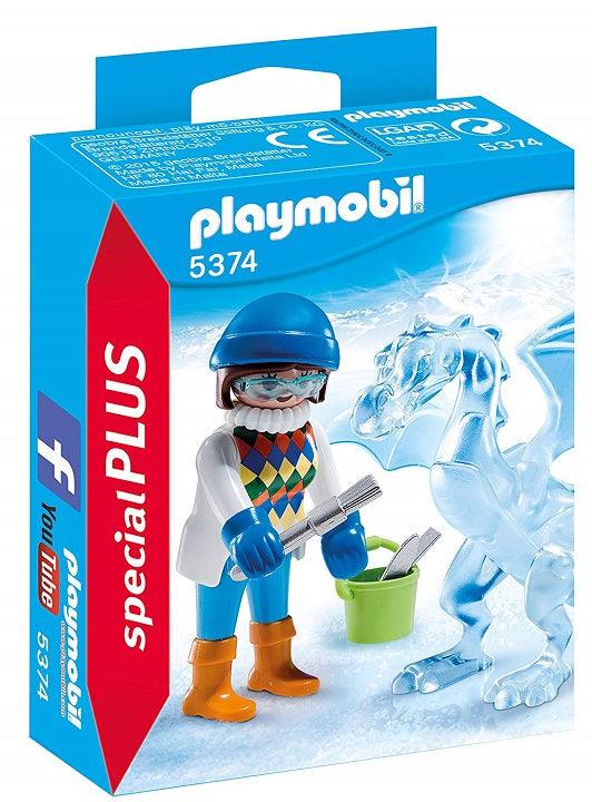 Playmobil פליימוביל פסל קרח 5374 - פליימוביל - צעצועים ילדים ודרקונים