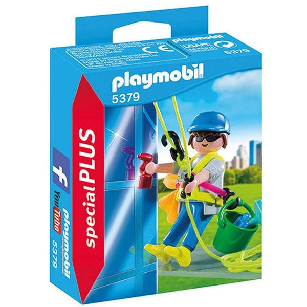 פליימוביל 5379 - מנקה חלונות - צעצועים ילדים ודרקונים