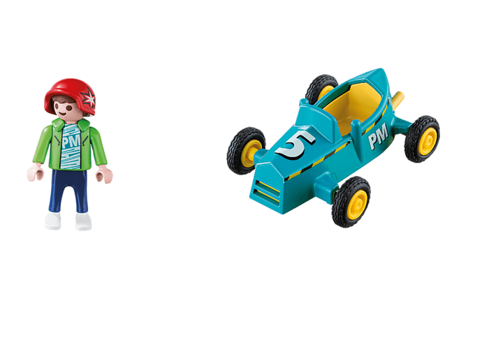 פליימוביל 5382 ילד ורכב קרטינג - Playmobil - צעצועים ילדים ודרקונים