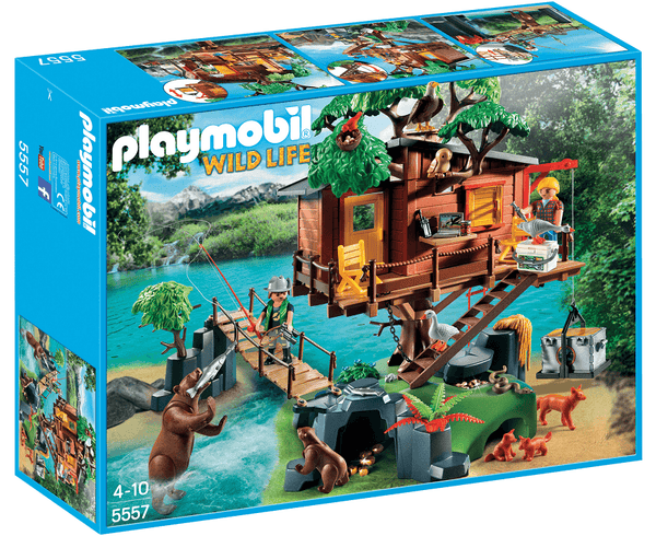 Playmobil 5557 - פליימוביל 5557 בית עץ - פליימוביל - צעצועים ילדים ודרקונים