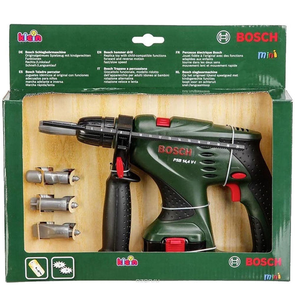 בוש מקדחה מקצועית עם ביטים - BOSCH