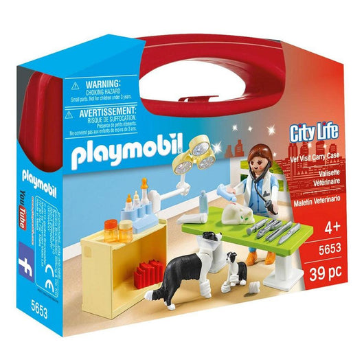 פליימוביל 5653 מזוודת מרפאה וטרינרית - Playmobil - צעצועים ילדים ודרקונים