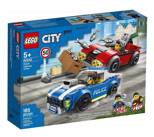 לגו 60242 מעצר משטרה בכביש מהיר - Lego 60242 Police Highway arrest City - צעצועים ילדים ודרקונים
