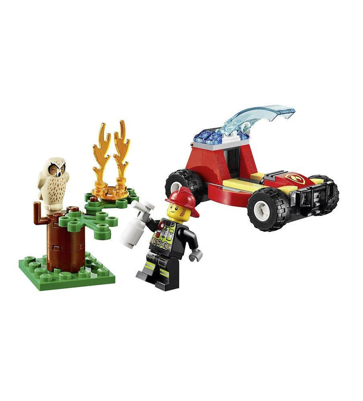 לגו 60247 שריפה ביער - Lego 60247 Forest Fire City - צעצועים ילדים ודרקונים