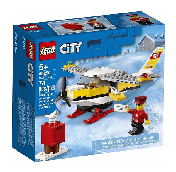 לגו 60250 מטוס דואר - Lego 60250 Mail Plane City - צעצועים ילדים ודרקונים