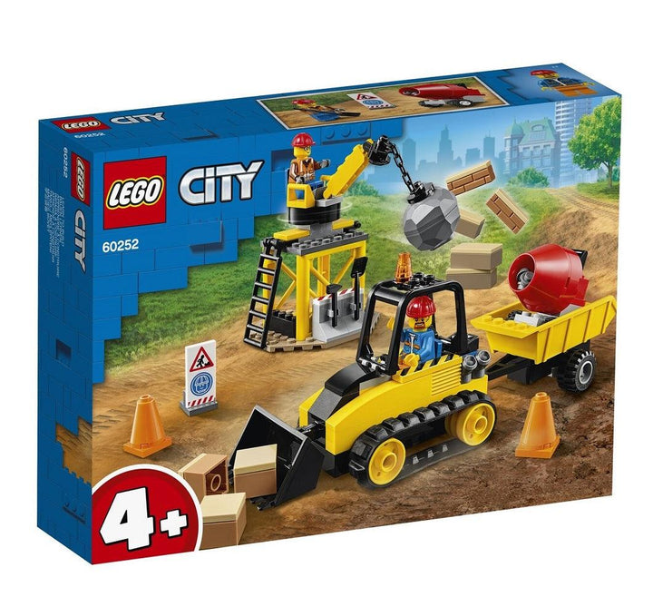 לגו 60252 בולדוזר בנייה - Lego 60252 Construction Bulldozer City - צעצועים ילדים ודרקונים