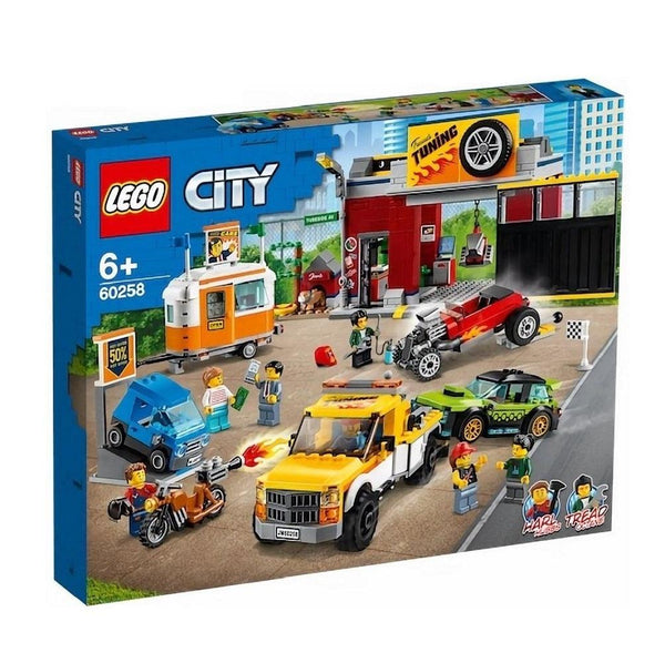 לגו 60258 סדנת שיפורים - Lego 60258 Tuning Workshop City - צעצועים ילדים ודרקונים