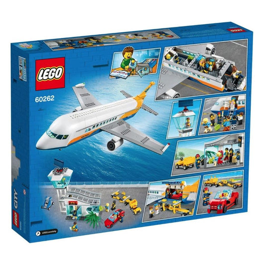 לגו 60262 מטוס נוסעים (LEGO 60262 Passenger Airplane City) - צעצועים ילדים ודרקונים