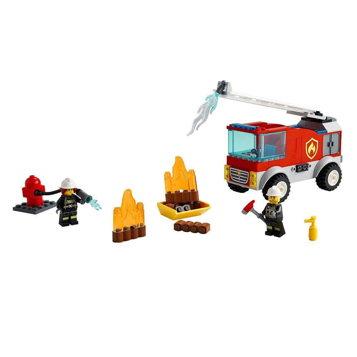 לגו 60280 כבאית עם סולם (LEGO 60280 Fire Ladder Truck) - צעצועים ילדים ודרקונים