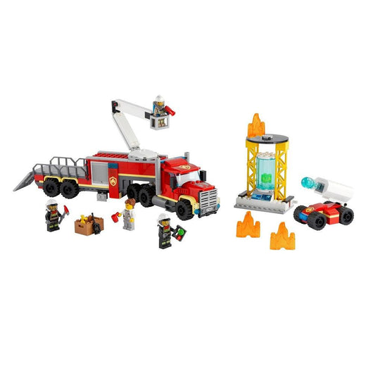 לגו 60282 יחידת פיקוד אש - LEGO 60282 Fire Command Unit (City) - צעצועים ילדים ודרקונים