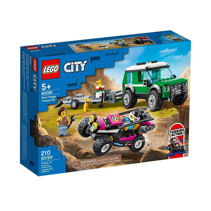 לגו 60288 מוביל באגי מירוצים (LEGO 60288 Race Buggy Transporter) - צעצועים ילדים ודרקונים