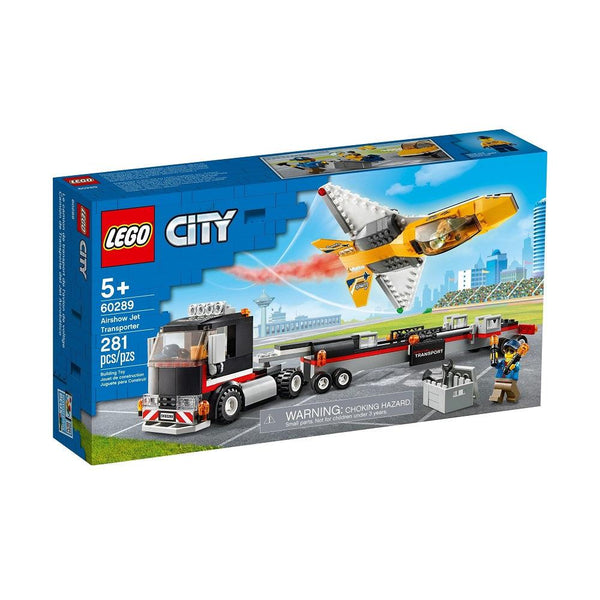 לגו 60289 מוביל מטוס פעלולים (LEGO 60289 Airshow Jet Transporter) - צעצועים ילדים ודרקונים