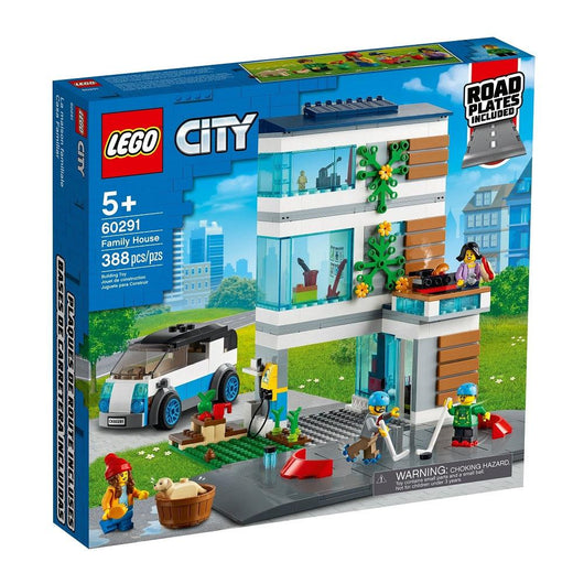 לגו 60291 בית משפחה מודרני - LEGO 60291 Family House (City) - צעצועים ילדים ודרקונים