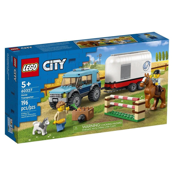 לגו סיטי 60327 קרון להובלת סוסים (LEGO City 60327 Horse Transporter) - צעצועים ילדים ודרקונים