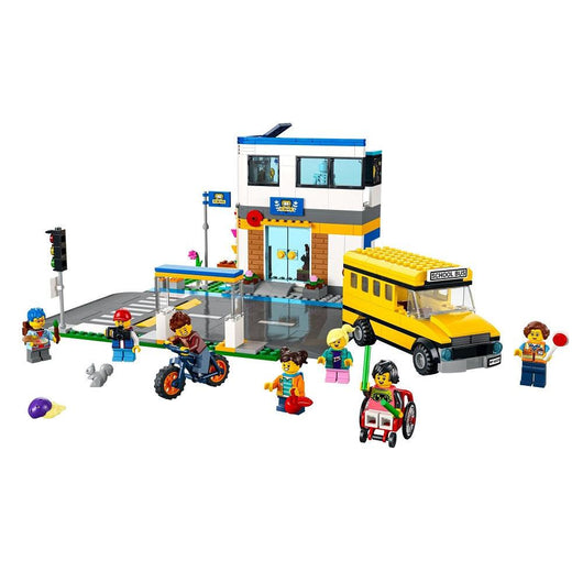 לגו סיטי 60329 יום בבית הספר (LEGO City 60329 School Day) - צעצועים ילדים ודרקונים