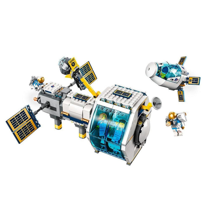 לגו סיטי 60349 תחנת חלל על הירח (LEGO City 60349 Lunar Space Station) - צעצועים ילדים ודרקונים