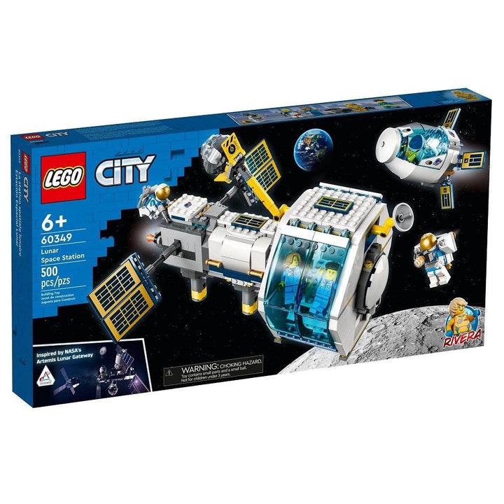 לגו סיטי 60349 תחנת חלל על הירח (LEGO City 60349 Lunar Space Station) - צעצועים ילדים ודרקונים