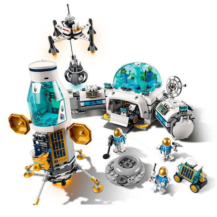 לגו סיטי 60350 בסיס מחקר על הירח (LEGO City 60350 Lunar Research Base) - צעצועים ילדים ודרקונים