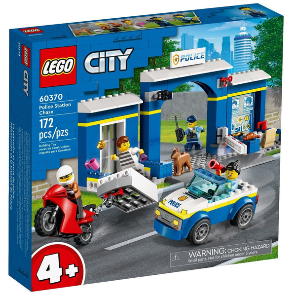 לגו סיטי מרדף בתחנת משטרה (LEGO 60370 Police Station Chase)