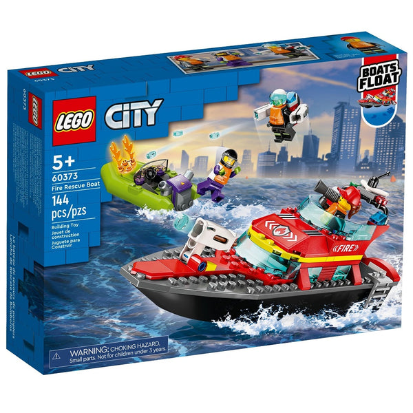 לגו סיטי סירת חילוץ כיבוי אש (LEGO 60373 Fire Rescue Boat)