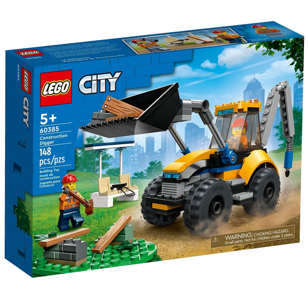 לגו סיטי מחפר בנייה (LEGO 60385 Construction Digger)